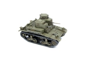 Czołg lekki M2A3 - zamknięty właz - 1:72