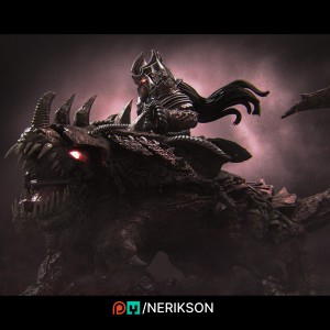 The Four Horseman - War (Mounted) - 130mm scale