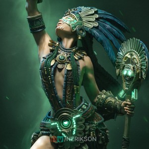 Necalin - The Priestess of Death - various scales