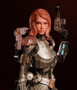 Shae Vizla - without helmet - various scales