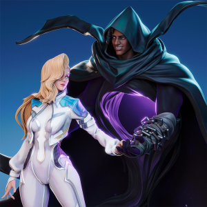Ty and Tandy (Cloak and Dagger) - various scales