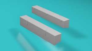 PzIII - tylny pojemnik - typ 2b - 1:35