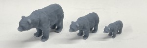 Panda wielka - 2 sztuki - 1:72