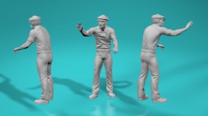 Grand prix race - man - version 1 - various scales