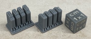 Kanistry amerykańskie - 4 sztuki - 1:48