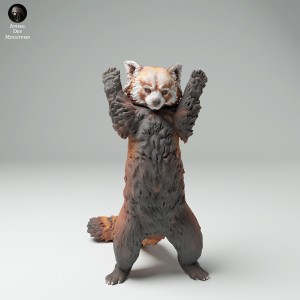 Red Panda - Male standing - 1 piece - 1:35