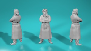 Arabs - Man/warrior with arms crossed - various scales