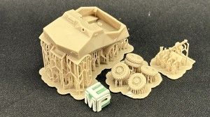 Armoured car KNIL Braat Overvalwagen - AA version - 1:72