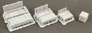 Skrzynie na amunicje 88mm KwK36 - typ 2 - 2 sztuki - 1:72