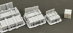 Skrzynie na amunicje 88mm KwK36 - typ 3 - 2 sztuki - 1:72
