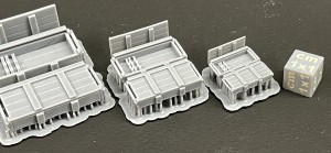 Skrzynie na amunicje 88mm KwK36 - typ 4 - 2 sztuki - 1:72