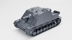 Sturmpanzer IV Brummbar - późny - zamknięty właz - 1:72