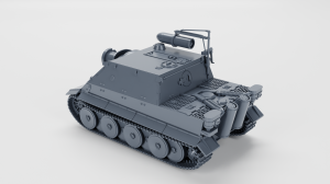 Sturmtiger - 38 cm RW61 auf Sturmmorser Tiger - wczesny - zamknięty właz - 1:72