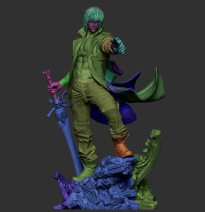 Dante - Devil May Cry - różne skale