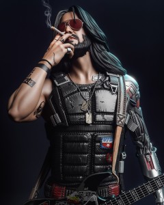Johnny Silverhand - Cyberpunk 2077 - various scales