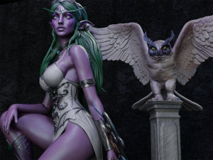 Tyrande Whisperwind - World of Warcraft - various scales