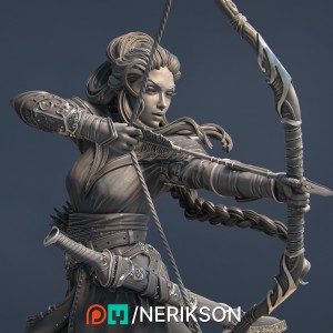 Saelinh - the Forest Archer - various scales