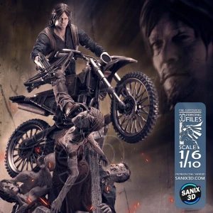 Daryl Dixon - The Walking Dead - various scales