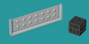 Low fence 40cm - type 1 - 4 pieces - 1:35