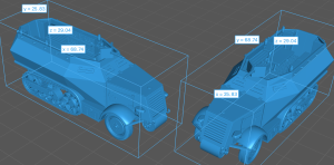 Half-track transporter Unic U.304(f) - radio - no equipment, no tarpaulin - 1:72