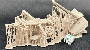 Działo przeciwpancerne 8,8cm PaK43 - pozycja bojowa 2 - 1:72