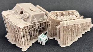 Stug 33b - self-propelled heavy assault gun on StuG III - open hatch - 1:72