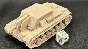 SG-122 - 122mm howitzer M-30 on PzIII chassis - closed hatch - 1:72 