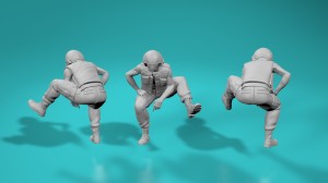 Vietnam War - US tank crew - pose 6 - various scales