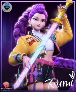 Rumi - KPop Demon Hunters - various scales