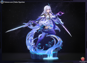 Skirk - Genshin Impact - various scales