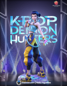 Zoey - KPop Demon Hunters - various scales