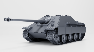 Jagdpanzer V „Jagdpanther” (Sd.Kfz.173) - zamknięty właz - 1:72