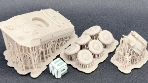 Samochód pancerny M8 Greyhound - zamknięte włazy - 1:72