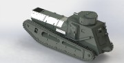 Leichter Kampfwagen II (LKII)  back view.JPG