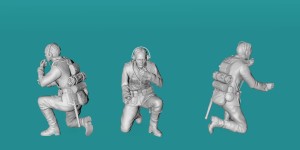 Niemiecki żołnierz - wydający rozkazy