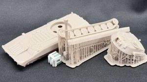 Self-propelled 122mm howitzer 2S1 Gvozdika - open hatch - 1:72