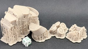 Samochód pancerny Garford-Putilov - zamknięte włazy - różne skale