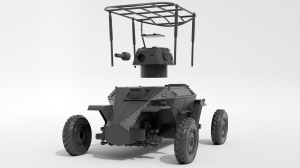 Armoured car 40.M Csaba - open hatch - various scales