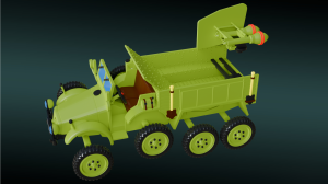 Rocket launcher 44M Buzoganyveto on Krupp Protze - various scales