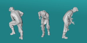 Russian tank crew - handing ammo