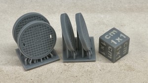 Wpust chodnikowy A-15 - 400mm - 2 sztuki - 1:25