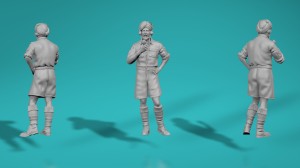 Indian soldier - pose no 5 - various scales