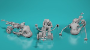 Italian soldier - pose no 3 - various scales