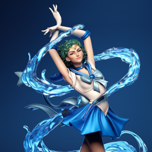 Ami Mizuno - Mercury - Sailor Moon - różne skale