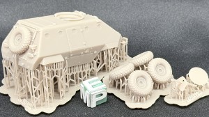 Armoured car UR-416 - open hatch - various scales