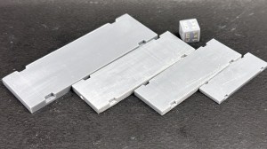 Płyta drogowa betonowa 1x3m - typ 2 - 1:72