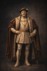 Renaissance Court - Noble man in fur - various scales