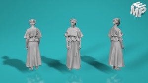 Ancient Rome - Standing Plebeian Woman - various scales