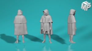 Ancient Rome - hooded slave - various scales