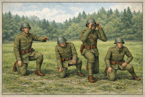 Dutch soldiers - set of 4 figures - various scales